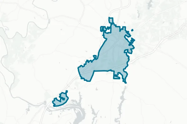 City of Lexington — detail map