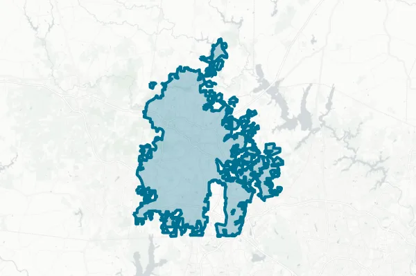 City of Durham — detail map