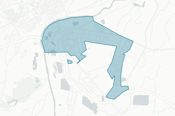 Town of Princeville — detail map