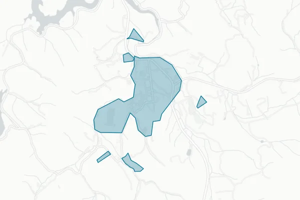 Town of Robbinsville — detail map