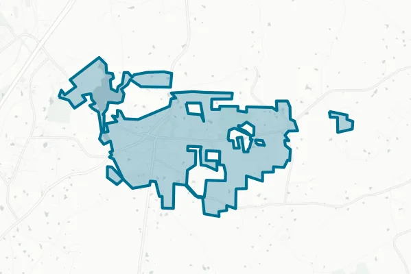 City of Creedmoor — detail map