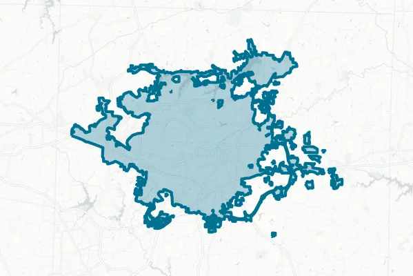 City of Greensboro — detail map