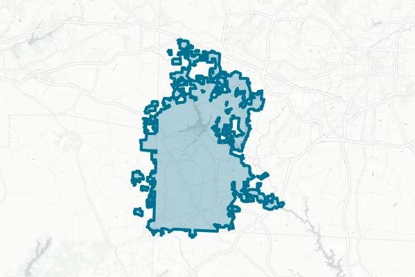 City of High Point — detail map