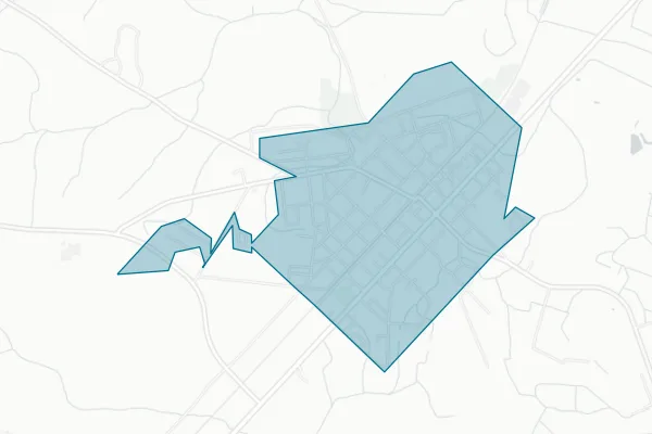 Town of Enfield — detail map
