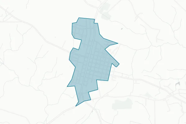 Town of Scotland Neck — detail map