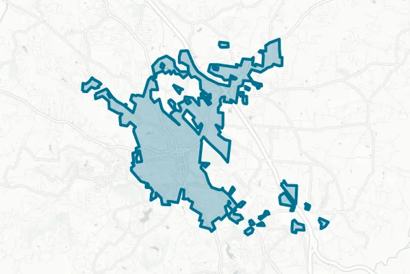 City of Henderson — detail map