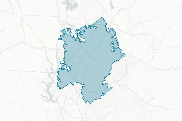 City of Charlotte — detail map
