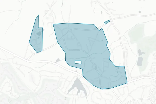 Town of Taylortown — detail map