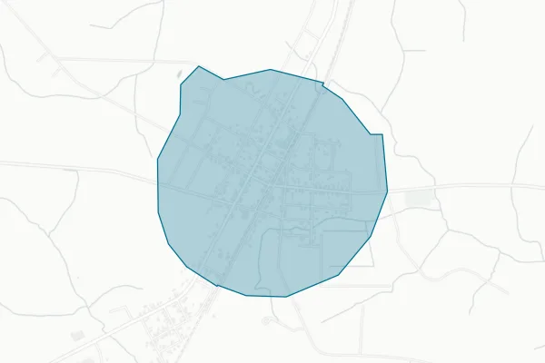 Town of Whitakers — detail map