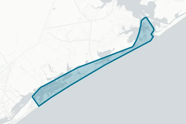 Town of North Topsail Beach — detail map