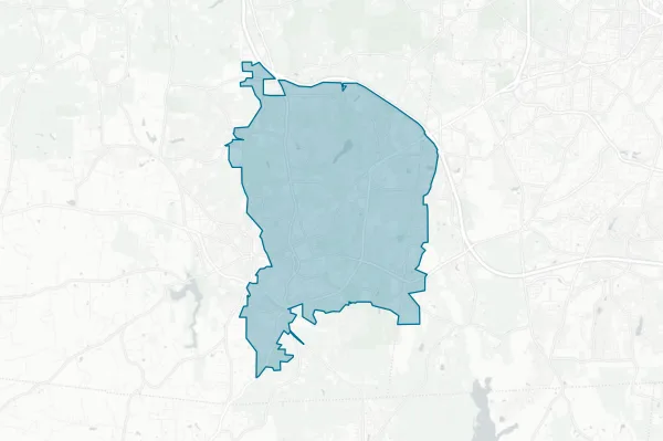 Town of Chapel Hill — detail map