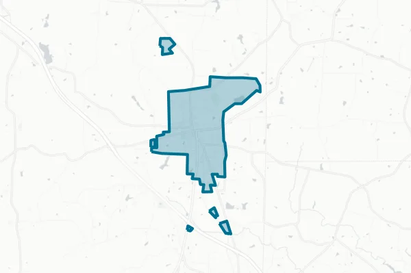 Town of Liberty — detail map