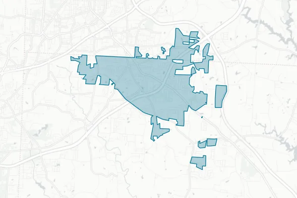 City of Archdale — detail map