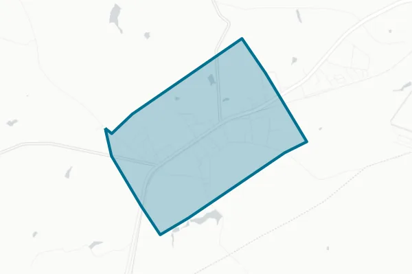 Town of Hoffman — detail map