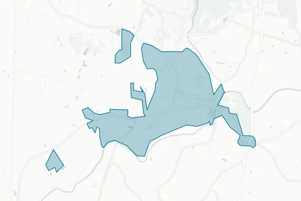Town of Madison — detail map