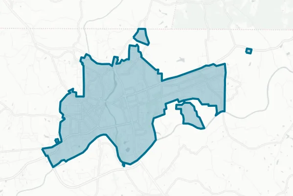 City of Eden — detail map