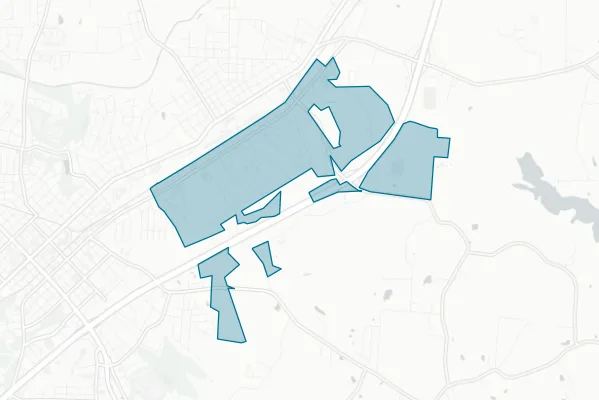 Town of East Spencer Nc — detail map