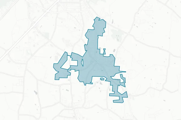 Town of Granite Quarry Nc — detail map