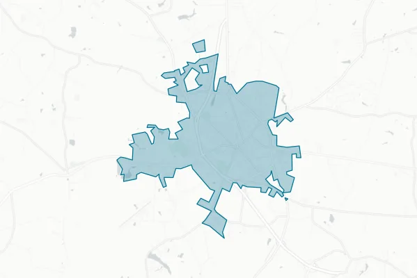 City of Clinton — detail map