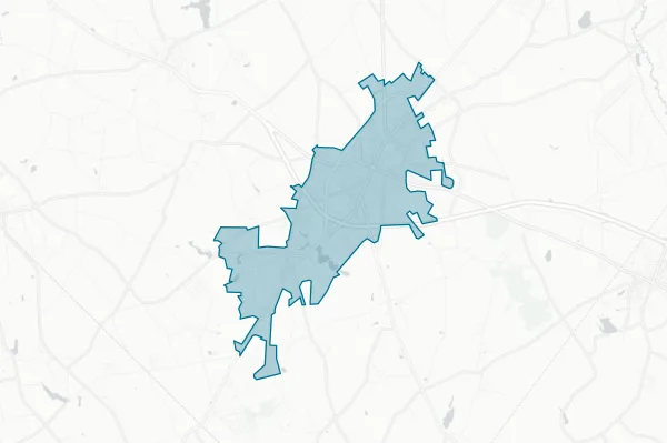 City of Laurinburg — detail map