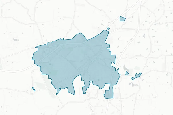 City of Henderson — detail map
