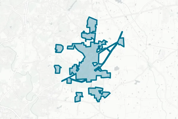 Town of Rolesville — detail map