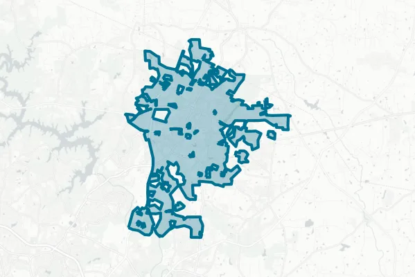 Town of Wake Forest — detail map