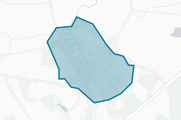 Town of Roper — detail map