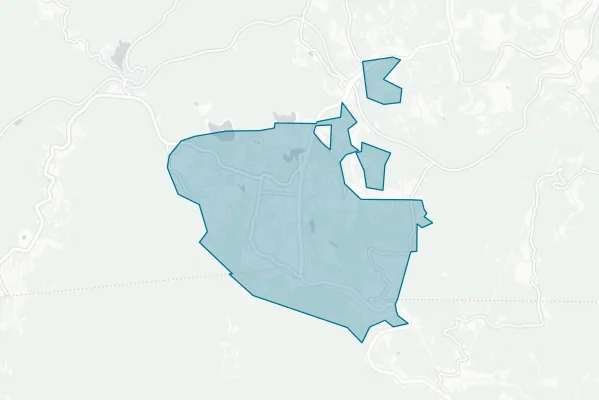 Town of Blowing Rock — detail map