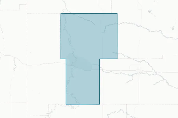 Billings County — detail map
