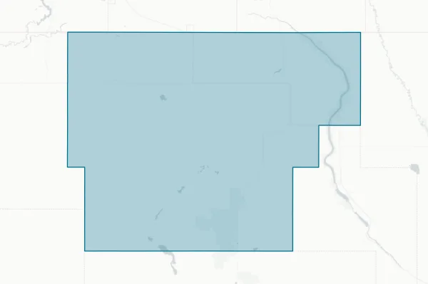 Burke County — detail map