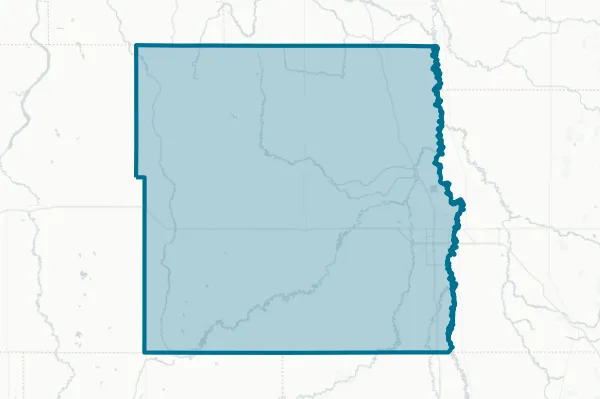 Cass County — detail map