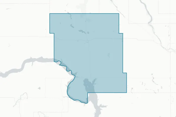 Mountrail County — detail map
