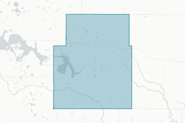 Nelson County — detail map