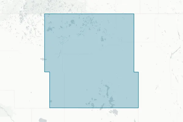 Rolette County — detail map