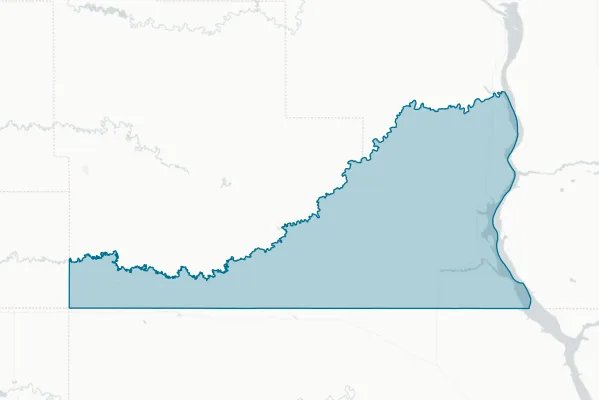 Sioux County — detail map