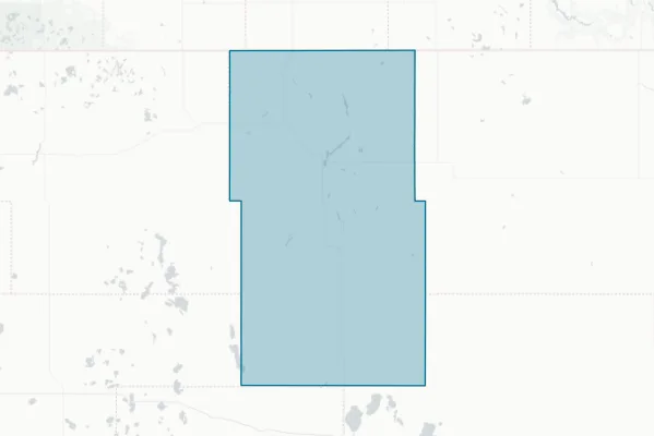 Towner County — detail map