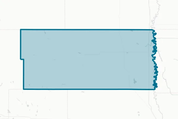 Walsh County — detail map