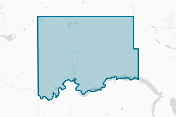 Williams County — detail map