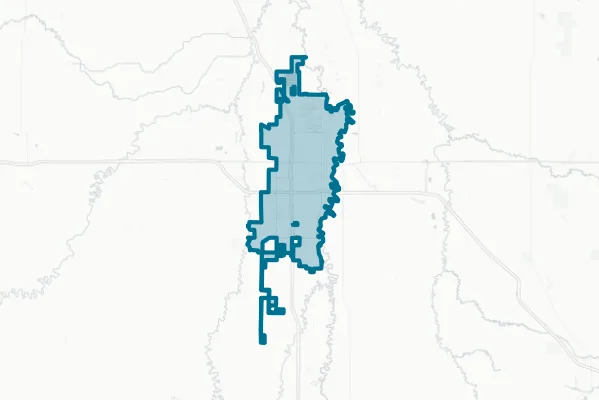 City of Fargo — detail map