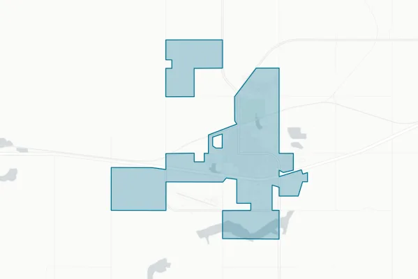 City of Stanley — detail map