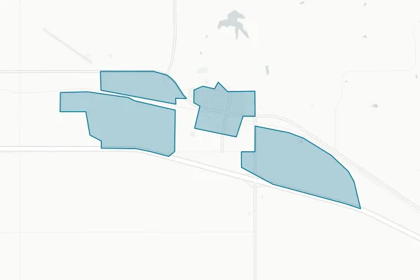City of Richardton — detail map