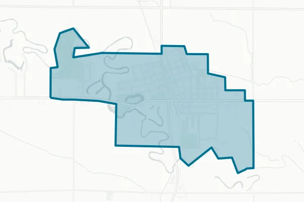 City of Mayville — detail map