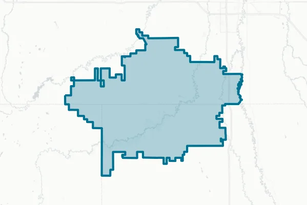 Kindred Public School District — detail map