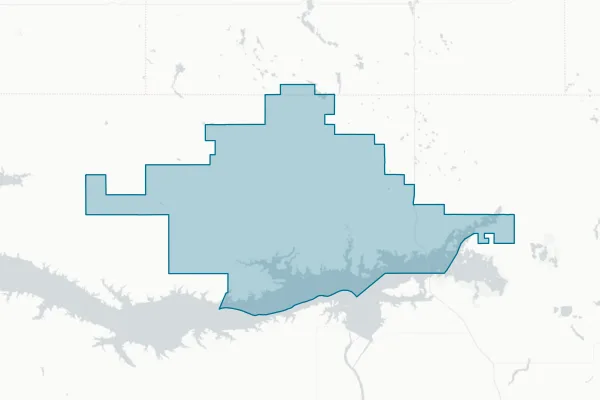 Garrison Public School District No. 51 — detail map