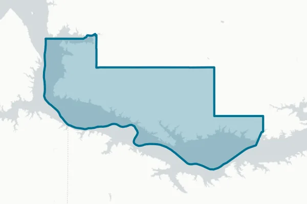 White Shield School District — detail map