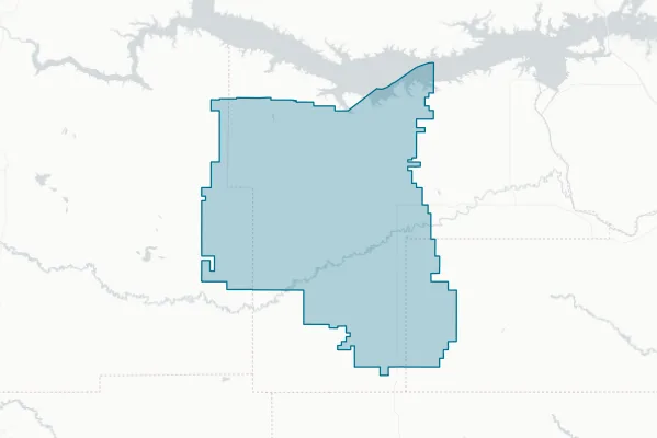 Beulah Public School District — detail map