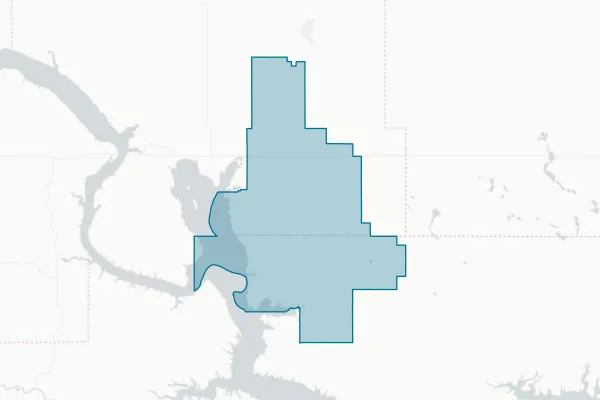 Parshall Public School District No. 3 — detail map