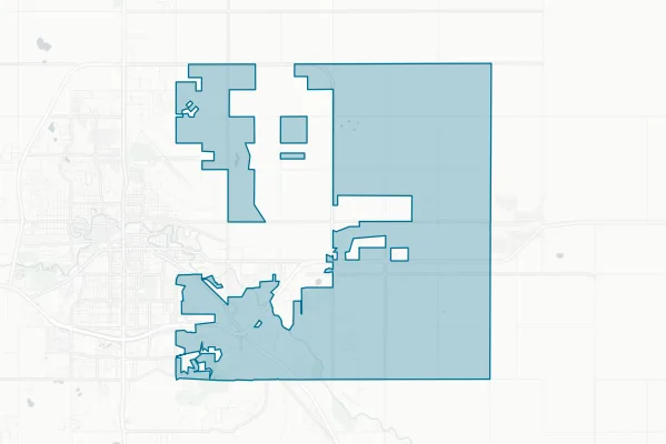 Nedrose Public School District No. 4 — detail map