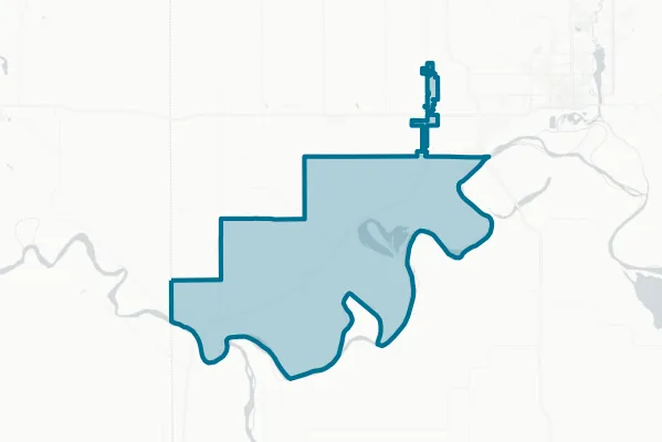 Eight Mile Public School District No. 6 — detail map